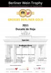GREAT GOLD MEDAL RESERVA 2011